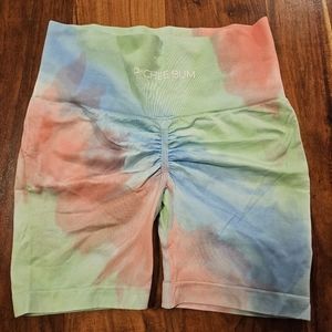 Peach Bum Biker Shorts